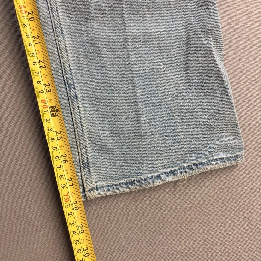 Hollister Ultra High Rise Dad Jeans 26 Plaid Patch Distressed Wide Leg Boho